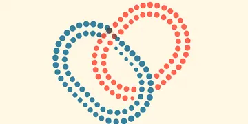 スペクトラルクラスタリングで絡まった2つのリングを分けたら、k-meansはARI 0.08で壊滅した