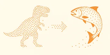 焼きなまし法でDatasaurusを再現したら、平均も分散も相関も同じまま恐竜がサーモンに変わった