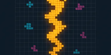 パーコレーションの相転移を実測する。占有率1.5ポイントの差で貫通確率が0%から100%に跳ぶ