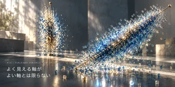 主成分分析で「累積寄与率80%まで残す」を実測したら、捨てた寄与率1.88%の成分だけで精度0.95が出た